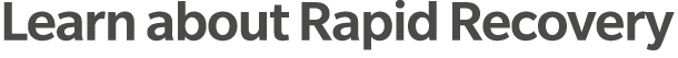 Learn about Rapid Recovery 