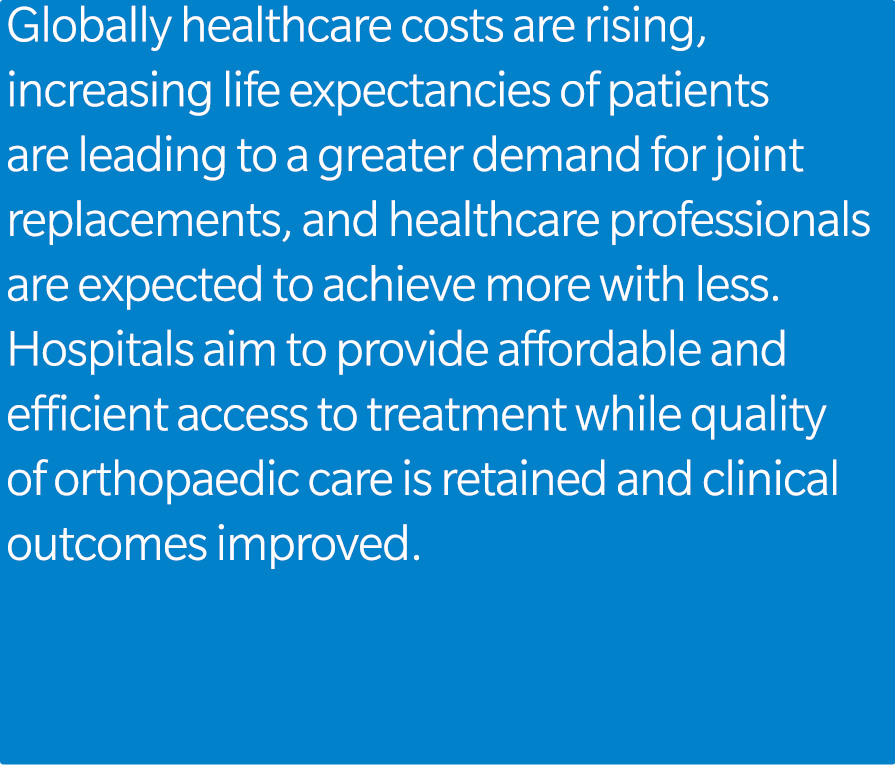 Globally healthcare costs are rising, increasing life expectancies of patients are leading to a greater demand for jo...