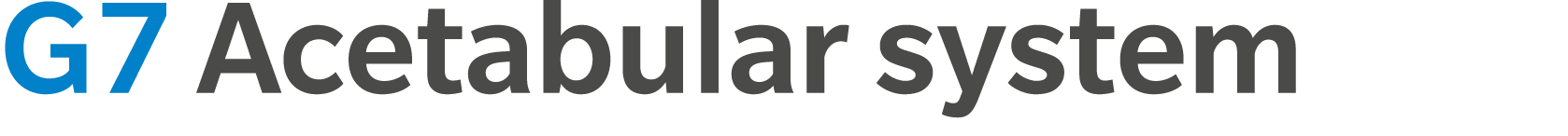 G7 Acetabular system