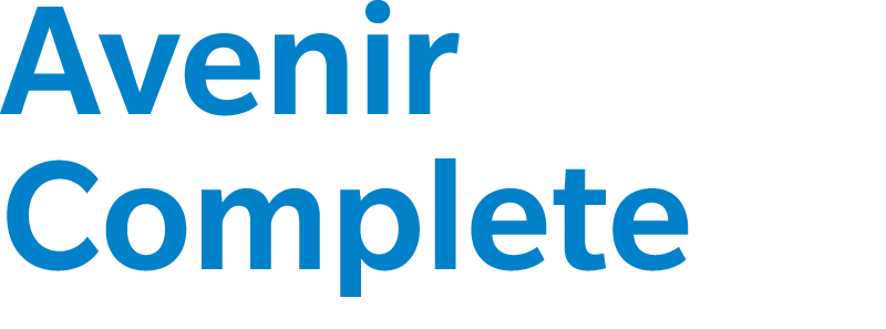 Avenir Complete