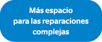 M s espacio para las reparaciones complejas