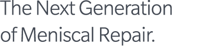The Next Generation of Meniscal Repair. 