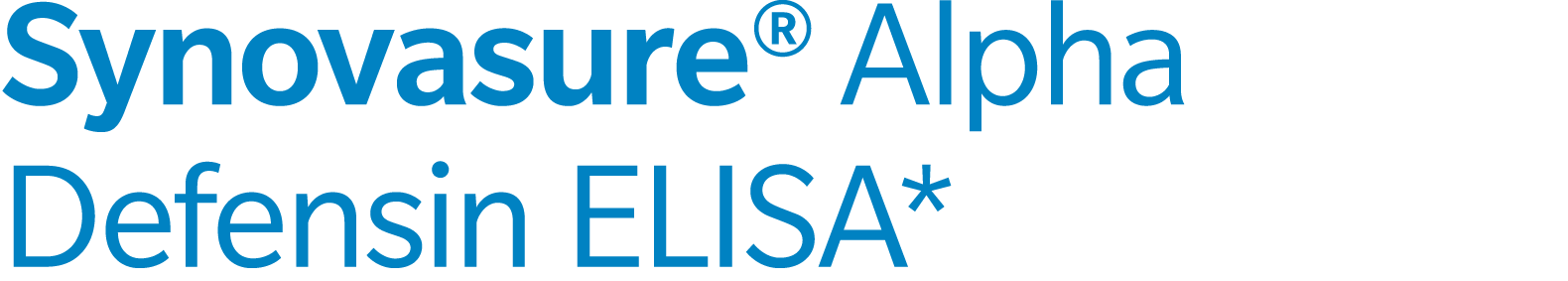 Synovasure® Alpha Defensin ELISA* 