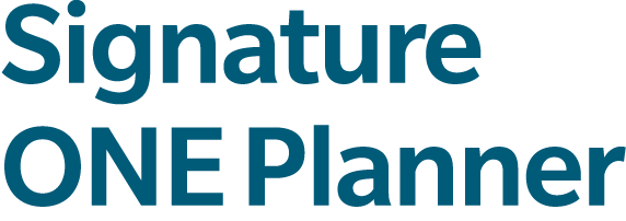 Signature ONE Planner